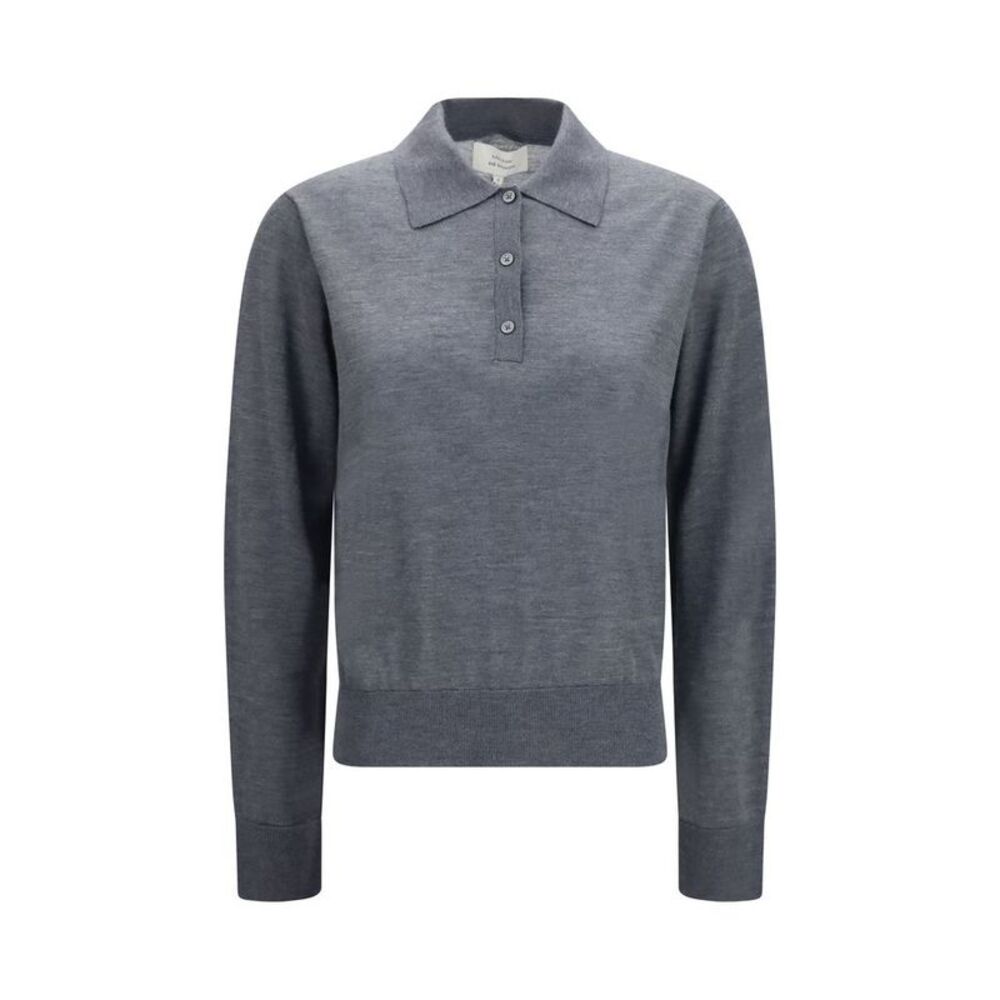 Loulou De Saison Gray Cashmere Women's Shirt